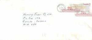 Entier Postal Stationery Postal Canadian Charter Boat Cornwall