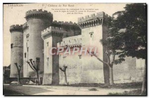 Old Postcard Tarascon Chateau du Roi Rene