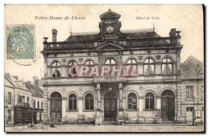 Old Postcard Notre Dame de Liesse City Hotel