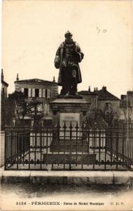 CPA PÉRIGUEUX-Statue de MICHEL Montaigne (232940)