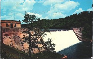 USA Loch Raven Dam Baltimore County Maryland Chrome Postcard 05.42