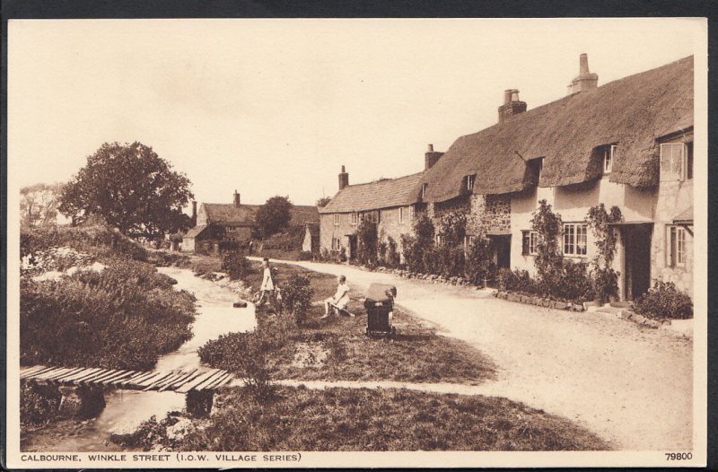 Isle of Wight Postcard - Calbourne - Winkle Street   RS3718