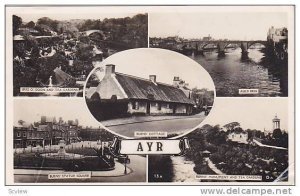 RP, Multi-Views Including Auld Bridge, Burns's State Square, Burn's Cottage, ...