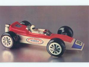 Pre-1980 Postcard - Ezra Brooks Racecar Decanter - Not An Actual Decanter E5842