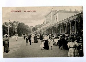 191352 GERMANY BAD NAUHEIM Kurhausterrasse Vintage postcard