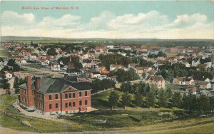 Postcard C-1910 North Dakota Mandan Birdseye View #2463 23-12080