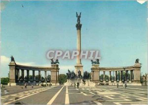 Modern Postcard Budapest Millennium Memorial