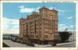 Bradenton FL Manatee River Hotel c1920 Postcard