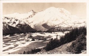 RPPC: Mt. Rainier From Yakima River, WA, Ellis #521, Mint (PC1297)