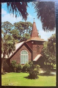 Vintage Postcard 1970's Faith Chapel, Jekyll Island, Georgia (GA)