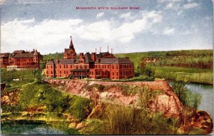Vtg Minnestoa MN State Soldiers Home 1910s Old View Postcard
