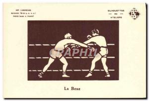 Old Postcard Boxing