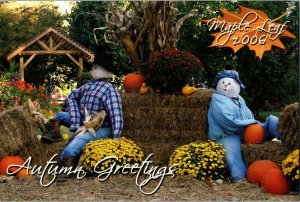 Autumn Greetings from 40th Annual Maple Leaf Festival, Carthage MO Postcard C76