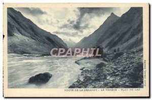 Old Postcard Route De La Berarde The Veneon Map Lake