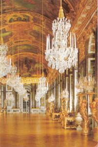 BF15031 versailles le galerie des glaces france front/back image