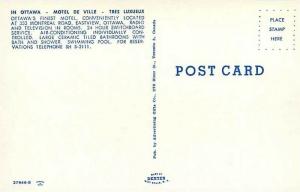 Canada, Ontario, Ottawa, Motel De Ville, Dexter No. 37646-B