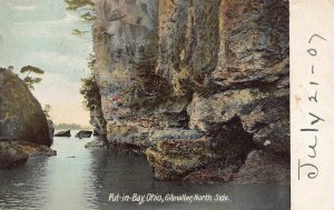 LPD31   Ohio Postcard: Put in Bay Gibralter, North Side