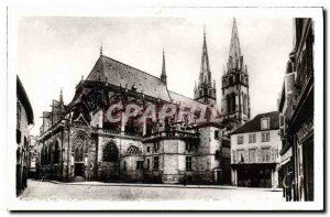 Old Postcard Moulins The Apse of the Cathedral