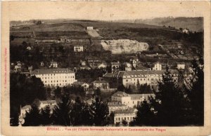 CPA ÉPINAL Vue sur l'École Nationale Industrielle et Commerciale des (398356)