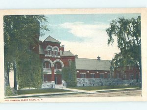 W-border BUILDING SCENE Glens Falls - Lake George New York NY AE8755