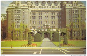 The Ivy Covered Empress Hotel, Victoria, British Columbia, Canada, 40-60s