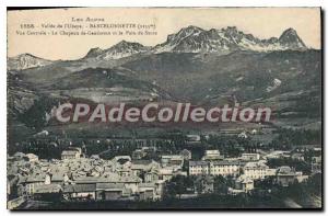 Old Postcard The Ubaye Valley Alps Barcelonnette Central View The Gendarme ha...