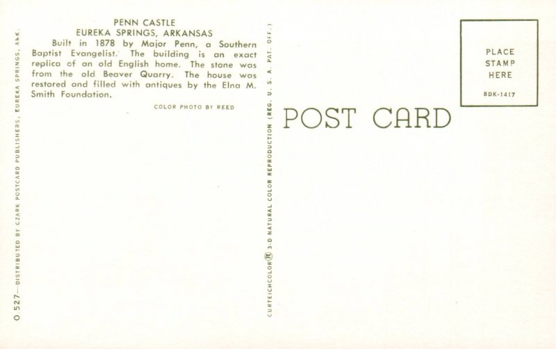 Penn Castle,Eureka Springs,AR