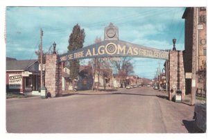 The Gateway Sault Ste Marie, Ontario Vintage 1957 Chrome Postcard