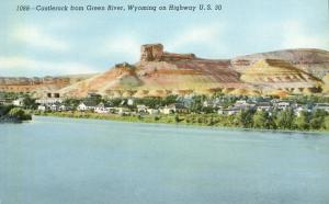 Castlerock from Green River WY, Wyoming - Along Highway US#20