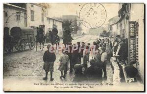 Old Postcard Horse Riding Equestrian Horse Raid second-line officers organize...