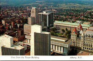 New York Albany View From The Tower Building 1996