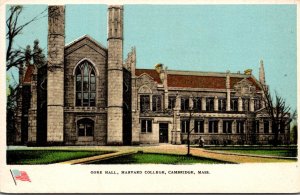 Massachusetts Cambridge Gore Hall Harvard College