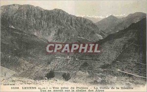 Old Postcard Levens (A M) Plateau La Vallee taking view of Vesuble View Upstr...