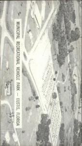 Eustis FL RV Park Aerial View Postcard