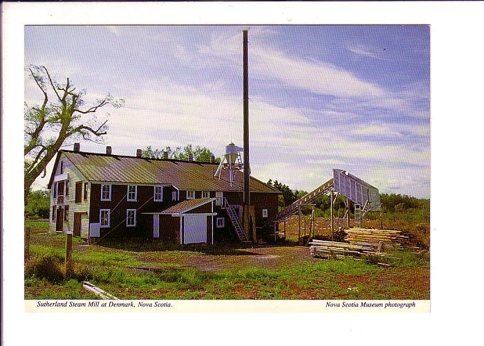 Sutherland Steam Mill, Denmark, Nova Scotia, Canada,