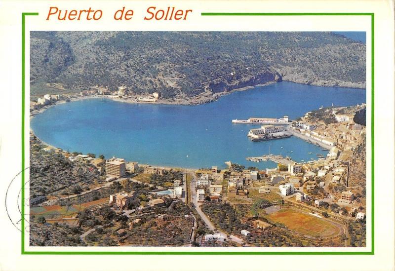 BT5930 Mallorca soller vista aerea del puerto    Spain