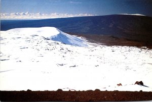 Hawaii Mauna Loa Volcano From Maunea Kea 1998