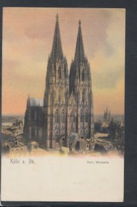 Germany Postcard - Koln a.Rh - Dom, Westseite T10193
