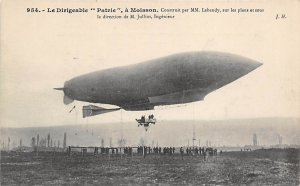 Le Dirigeable Patrie, a Moisson Zeppelin Unused 