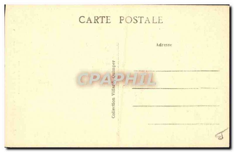 Postcard Old Potter Pottery Faience Breton big house painter on earthenware Q...