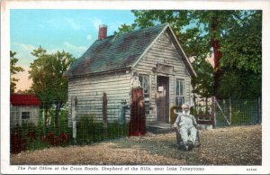 Postcard MO Branson Shepherd of the Hills - Post Office at the Cross Roads