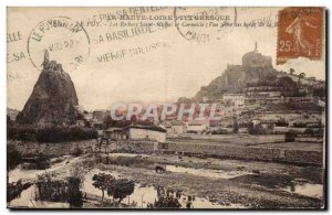 Le Puy - The picturesque Haute Loire - Les Rochers Saint Michel - Old Postcard