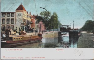 Netherlands The Hague, Den Haag Wagenbrug Vintage Postcard C172