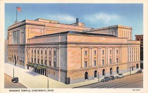 Masonic Temple Cincinnati, Ohio OH