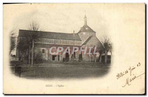 Old Postcard The Church Hede