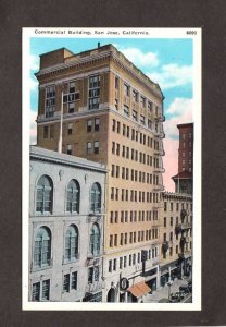 CA Commercial Building San Jose California Postcard