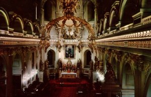 Interior of the Basilica,Quebec,Quebec,Canada