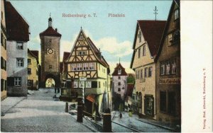 CPA AK Rothenburg- Plonlein GERMANY (1074972)