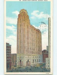 W-Border UNION TRUST COMPANY BUILDING Detroit Michigan MI G2134