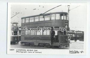 pp1926 - Liverpool Bogie Car No.4 & 6A - Pamlin postcard